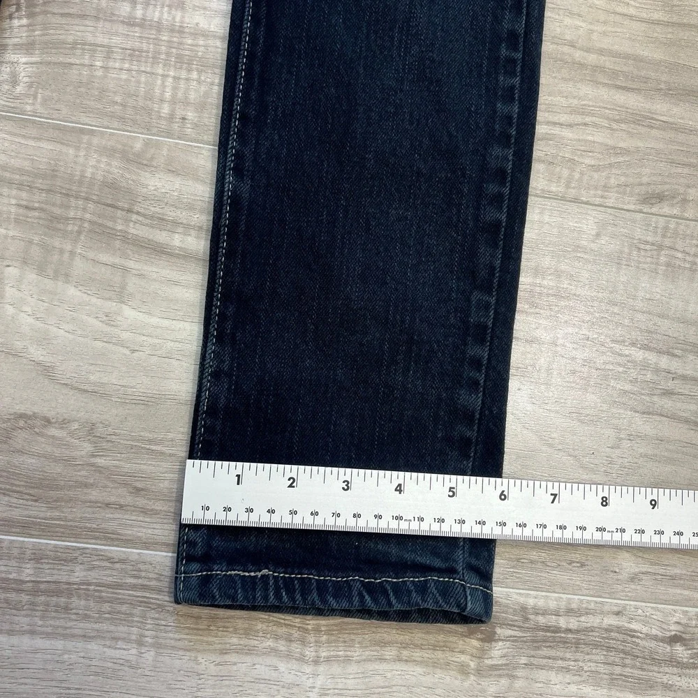 Levi's 510 Boys Youth Jeans 12R Super Skinny Dark Wash Blue Denim Kids Pants